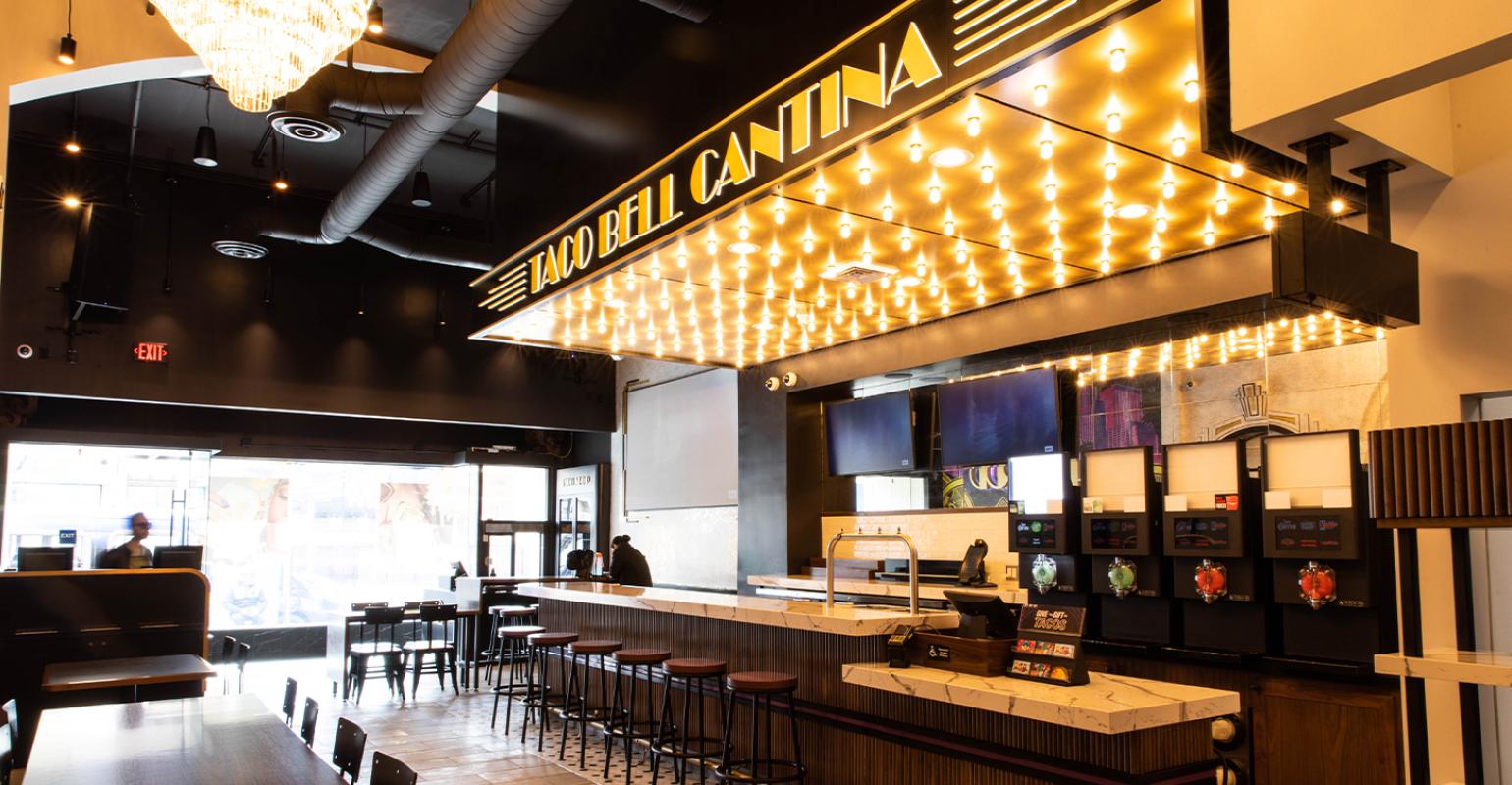 Taco Bell opens first Cantina in Hollywood with kiosks and DJ parties